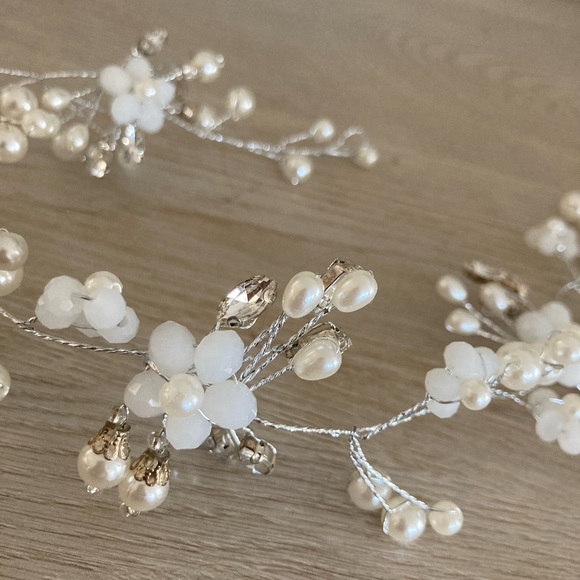 ❌SOLD NWOT Bridal Hair Vine/Garland - Picture 6 of 8